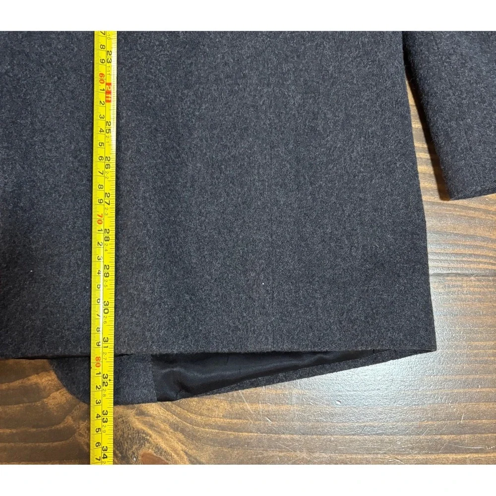 Nathan David Mens 44 Regular Gray 100%‎ Pure Cashmere 3 Button Blazer Sport Coat